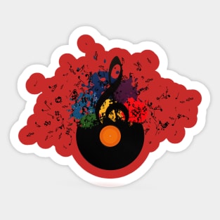 MUSIC IS LIFE Sticker